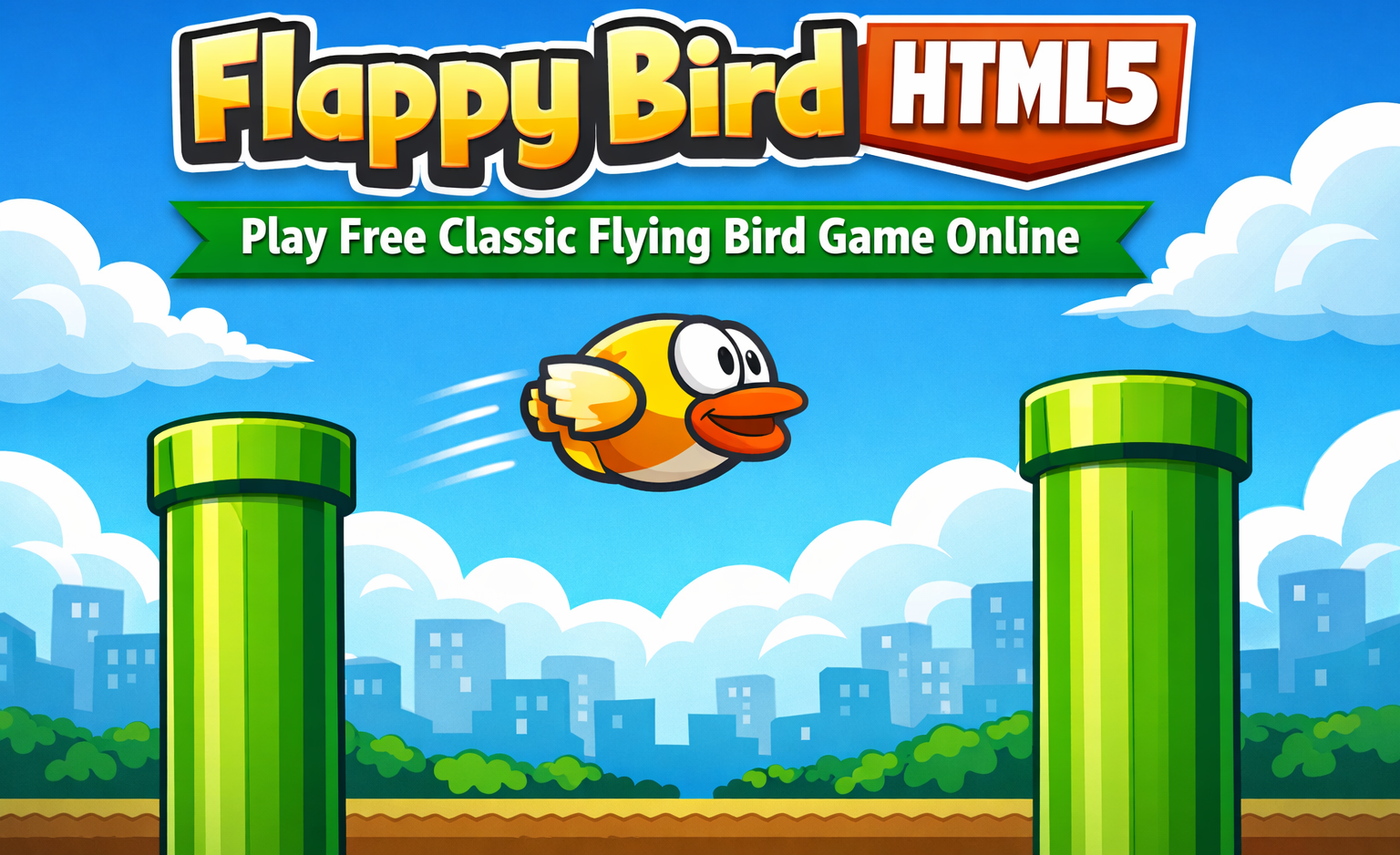Flappy Bird HTML5 game